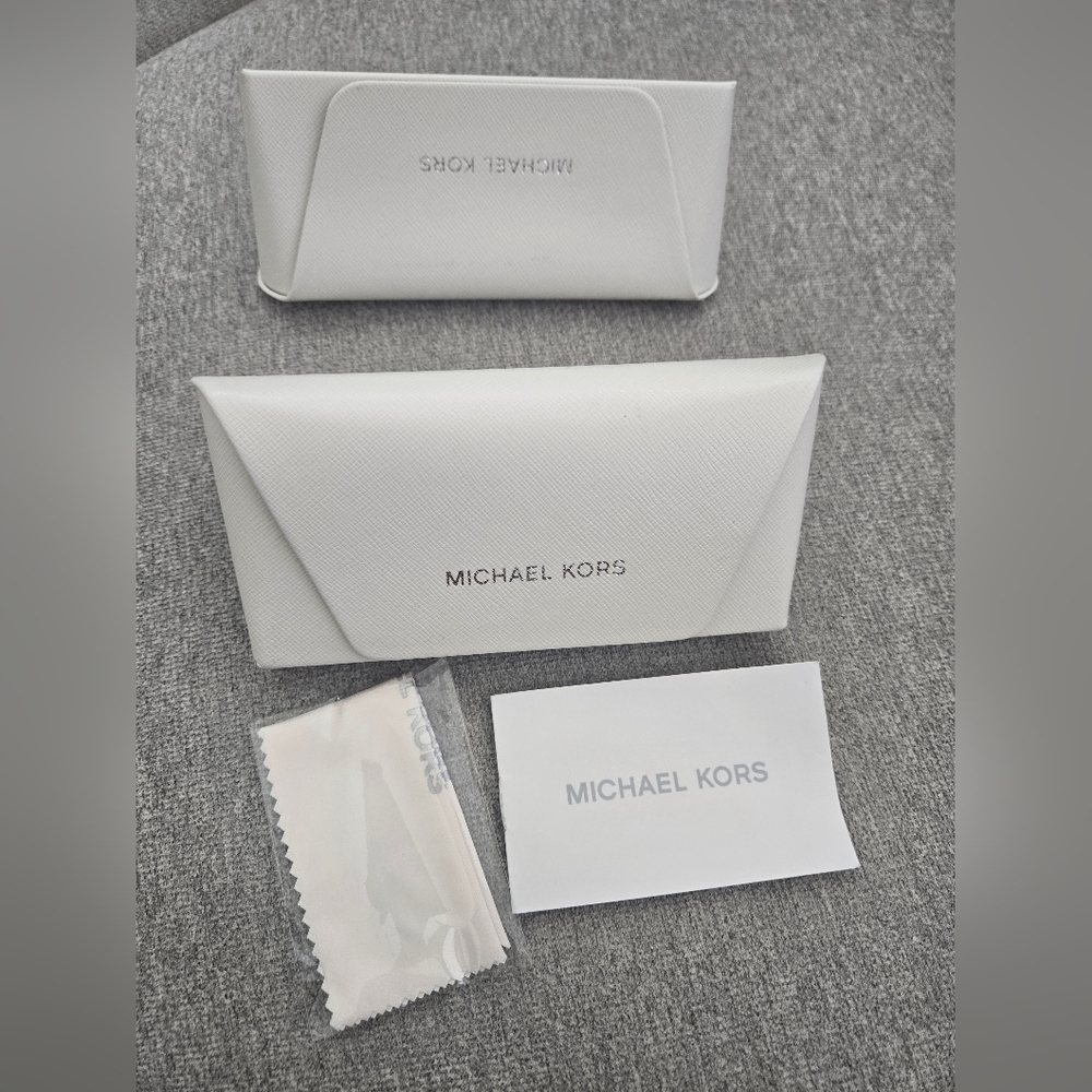 Michael Kors White Sunglasses Cases With Accessories 2 Cases For The Price Of 1
